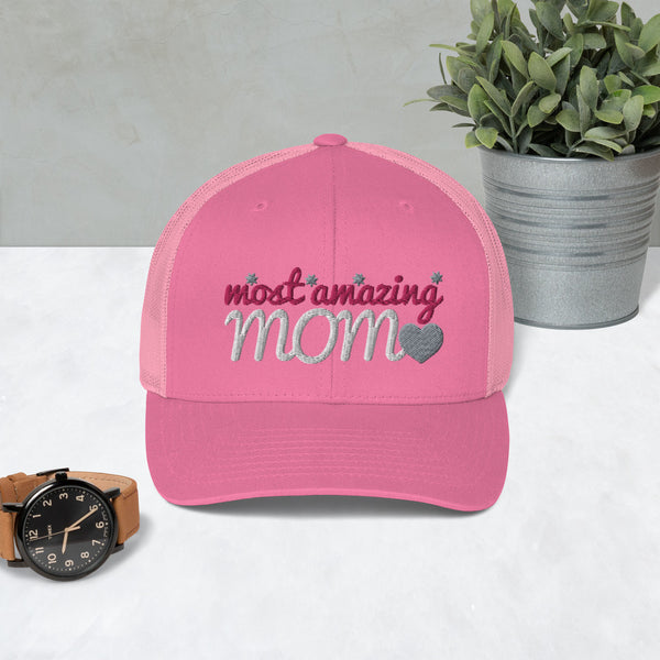 Most Amazing Mom trucker hat